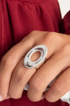 Anillo Ovalado Silver