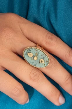 Anillo Phases Turquesa