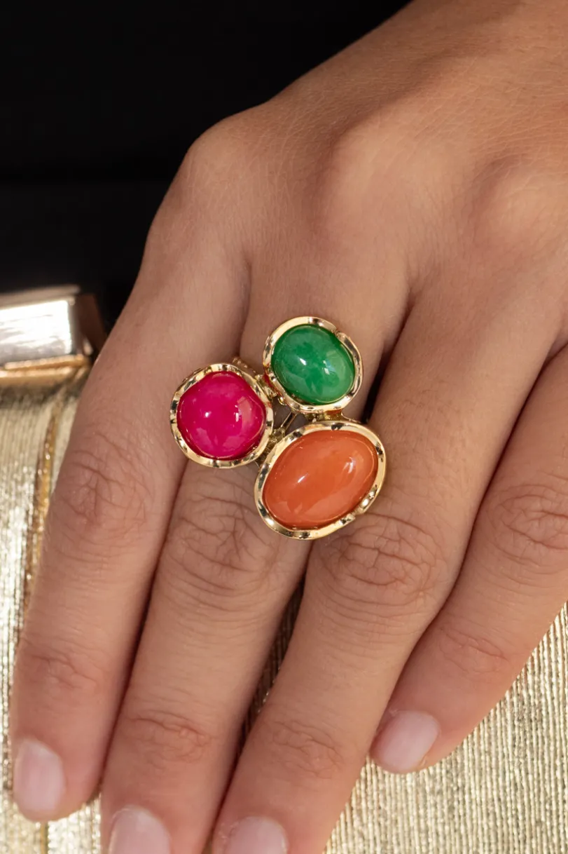Anillo Triple Colores
