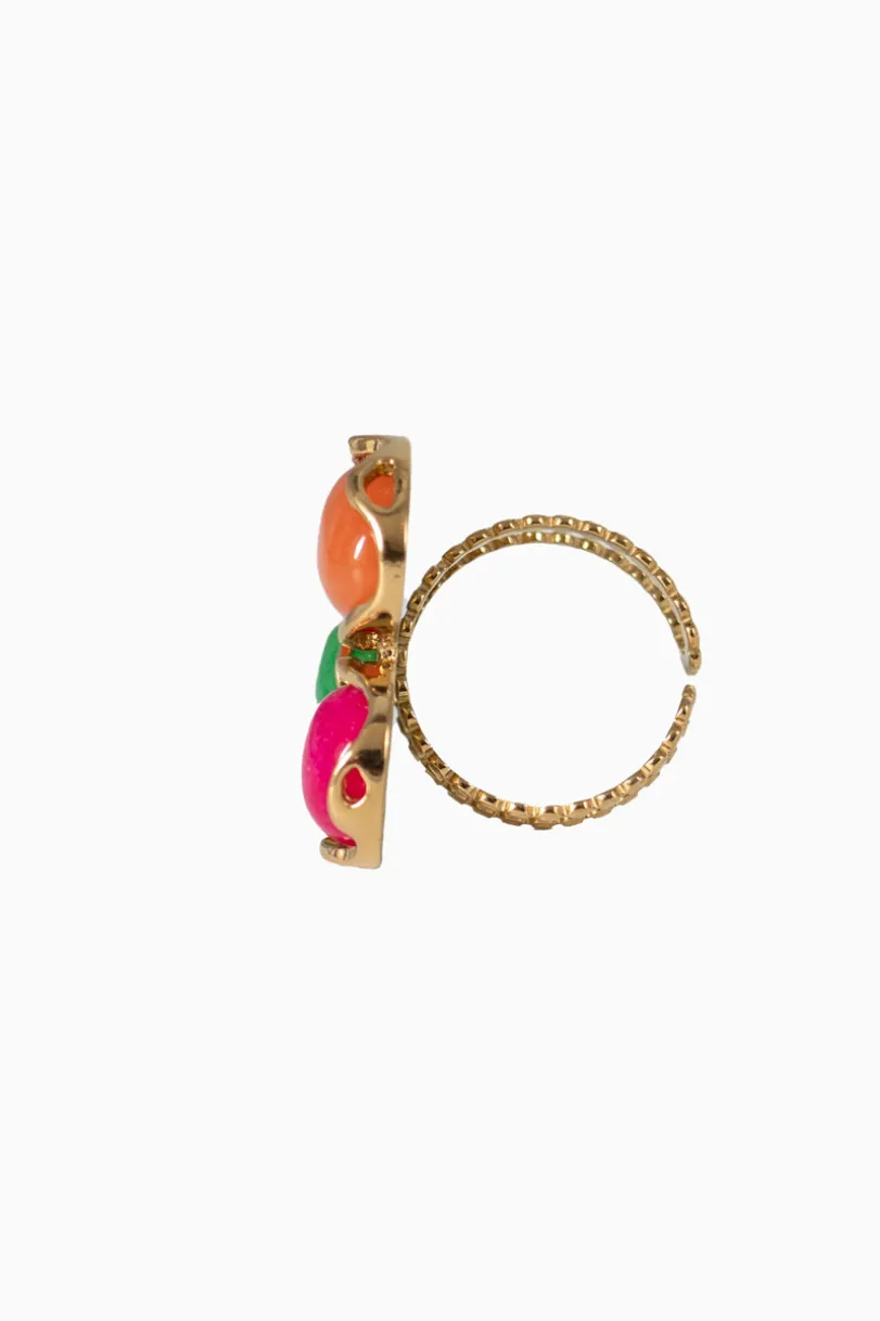 Anillo Triple Colores