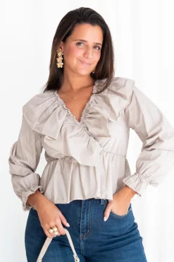 Blusa Kitty Manga Larga