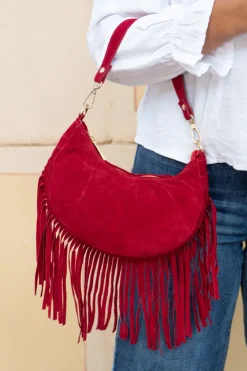 Bolso Baguette Flecos