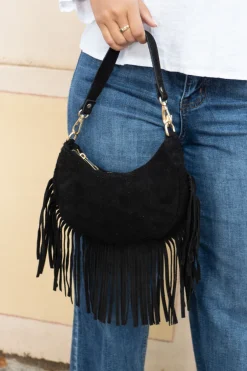 Bolso Baguette Flecos