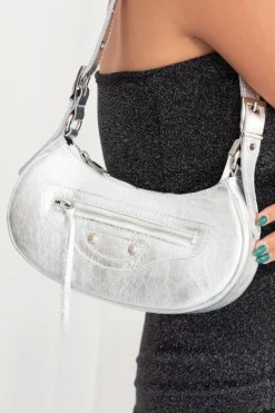 Bolso Baguette Metalizado