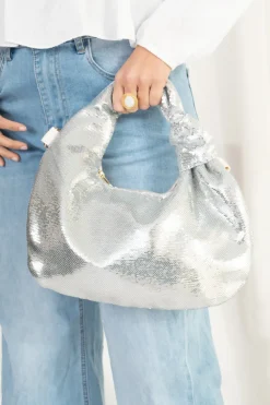Bolso Mezzaluna Paillettes