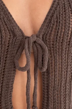 Chaleco Rizado Crochet