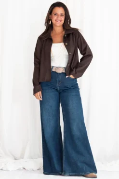 Chaqueta Corta Antelina