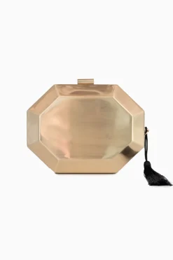 Clutch Cofre Gold
