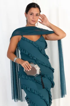 Clutch Cofre Silver