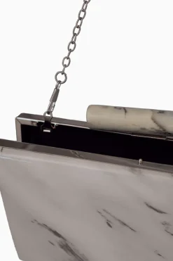 Clutch Efecto Mármol Grey