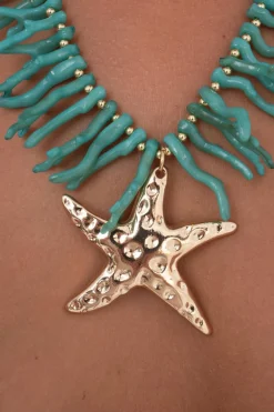 Collar Coral Estrella