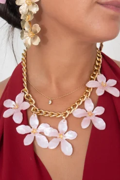 Collar Flores Rose