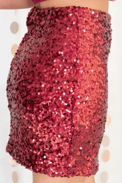Falda Glitter Tubo