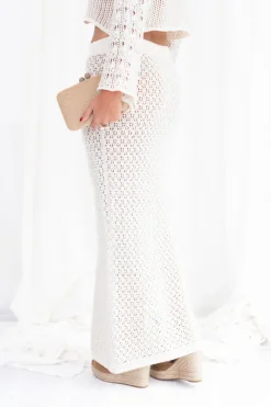 Falda Maxi Crochet