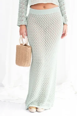 Falda Maxi Crochet
