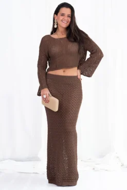 Falda Maxi Crochet
