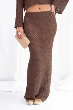 Falda Maxi Crochet