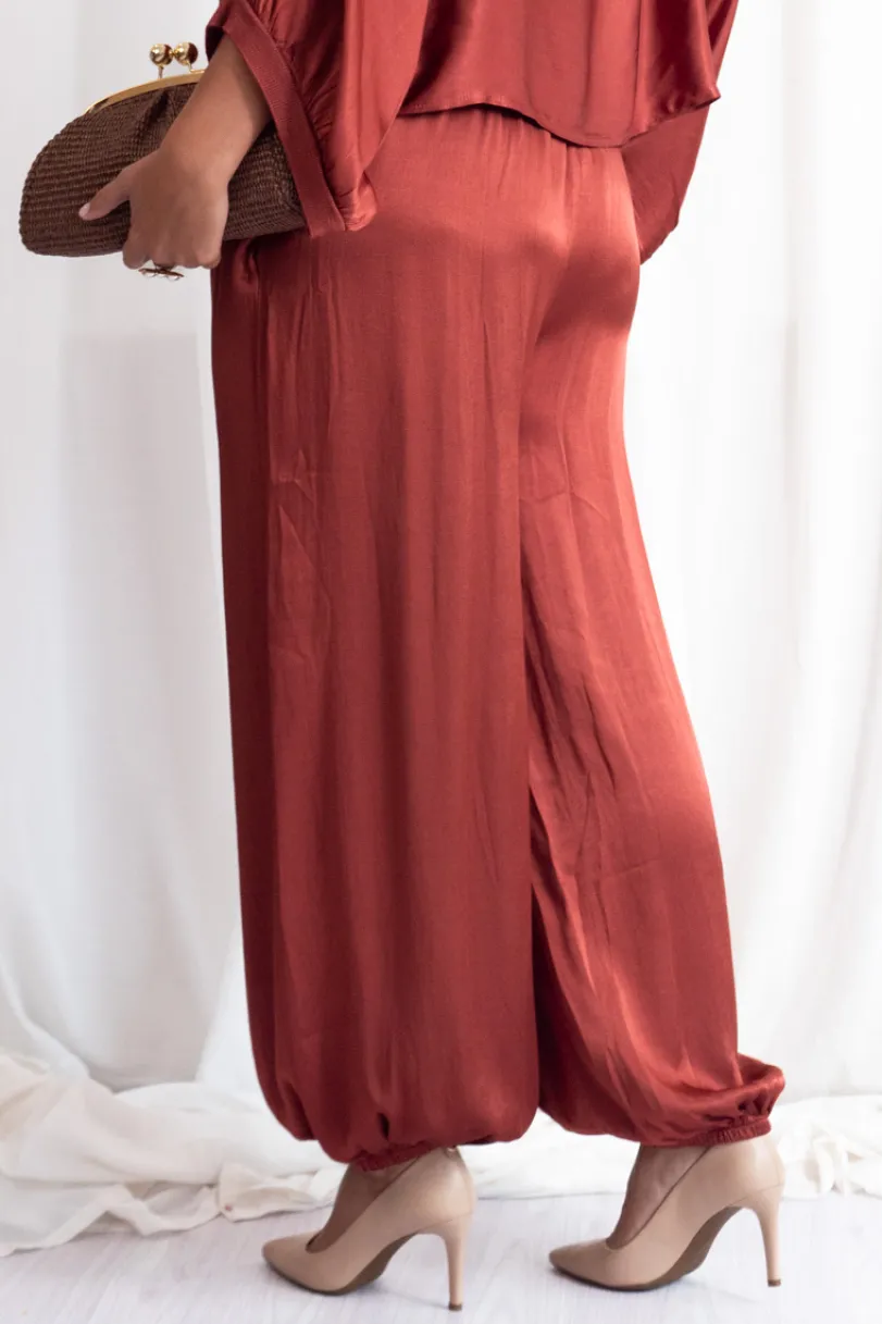 Pantalón Bombacho Raso
