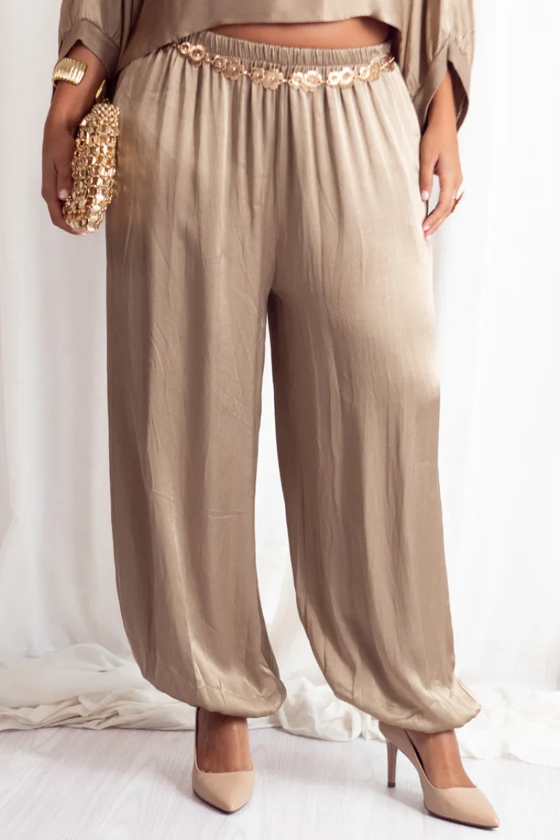 Pantalón Bombacho Raso