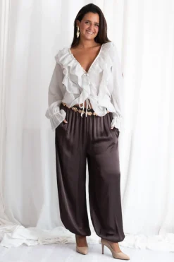 Pantalón Bombacho Raso