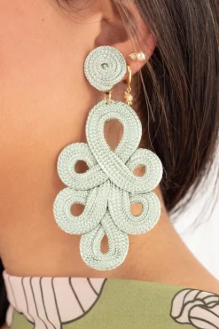 Pendientes Bordados