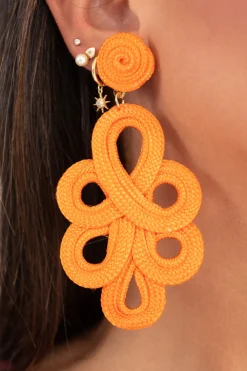 Pendientes Bordados