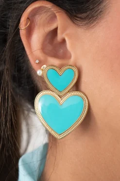 Pendientes Corazones Ocean
