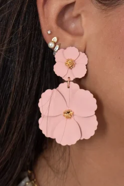 Pendientes Flores Bali