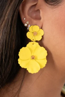 Pendientes Flores Bali