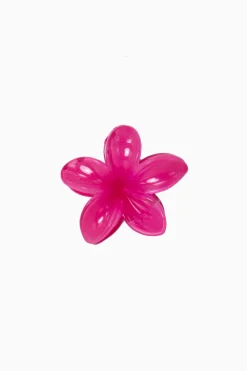 Pinza de Flor Hawaiiana Fucsia
