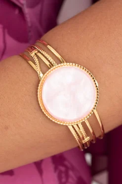 Pulsera Piedra Rosa