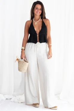 Top Cortina Crochet Lurex