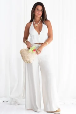 Top Cortina Crochet Lurex