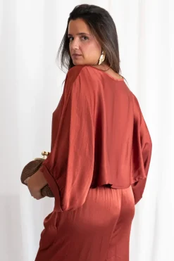 Top Poncho Raso
