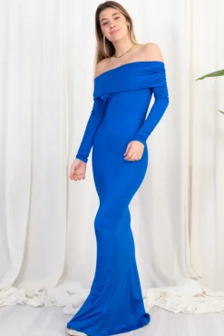 Vestido Bardot Espalda Descubierta