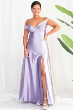 Vestido Gala Elástico Brillante