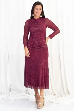 Vestido Gasa Estampado Geométrico