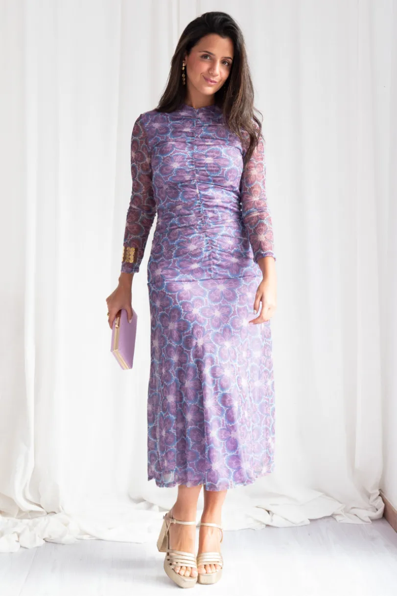 Vestido Margaritas Gasa
