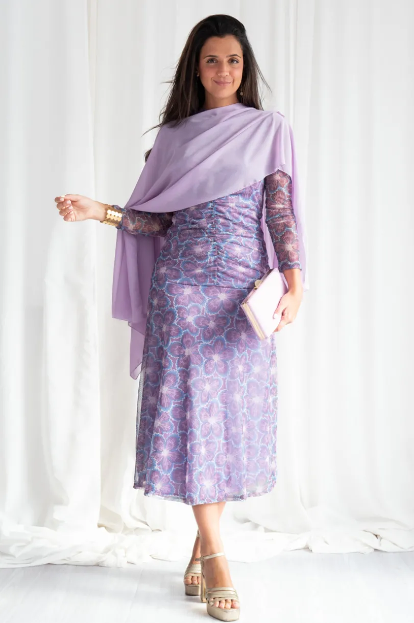 Vestido Margaritas Gasa