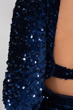 Vestido Sandra Velvet Glitter